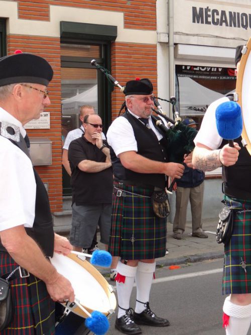 Braderie à Courcelles