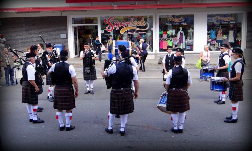 Braderie à Courcelles