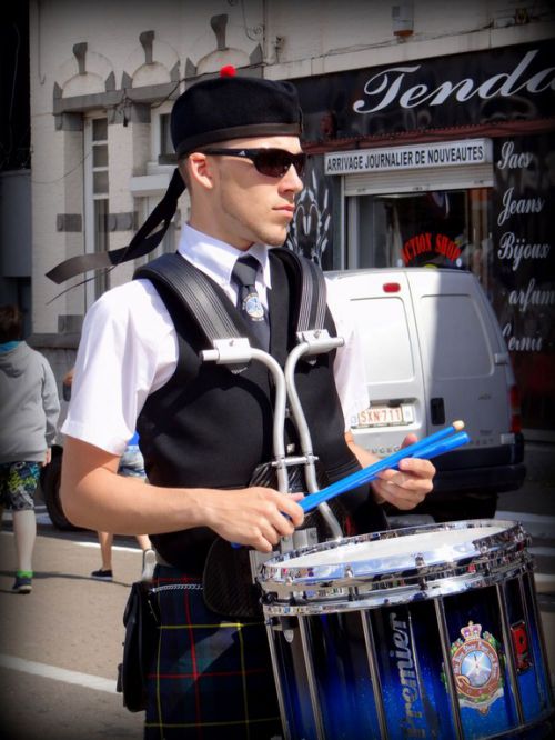 Braderie à Courcelles